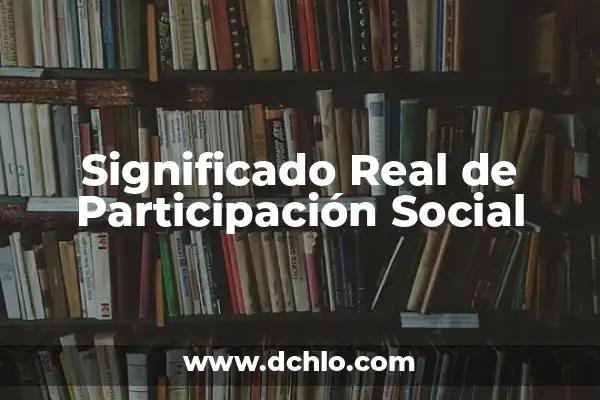 Gorka Marquez en Bailando con las Estrellas: Todo sobre su Participación 3 Significado Real de Participación Social