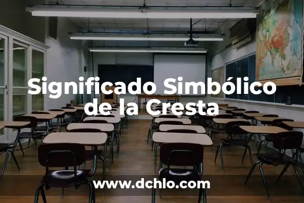 Como hacer lazo de cartulina 7 Significado Simbólico de la Cresta