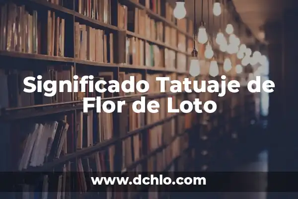 Unalome con Flor de Loto Significado - Un Símbolo de Espiritualidad 4 Significado Tatuaje de Flor de Loto