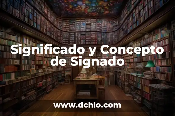 El Concepto de Supuesto 4 Significado y Concepto de Signado