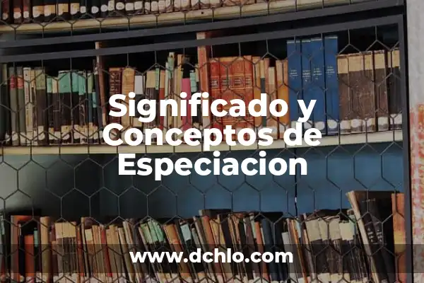 Significado de los Elementos de Alimentación Neumática 3 Significado y Conceptos de Especiacion