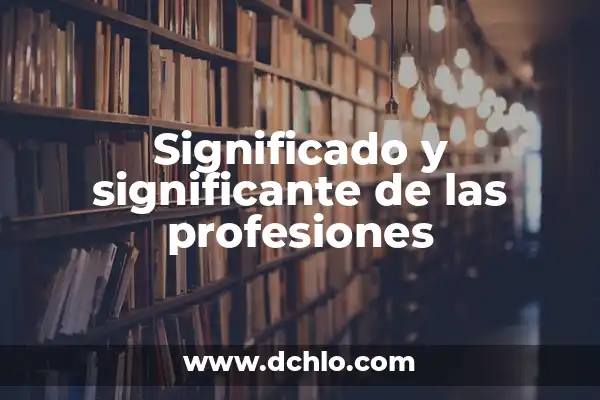 Cómo hacer trabajos con palitos de helado 3 Significado y significante de las profesiones