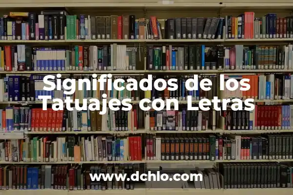 Cómo hacer el número 1 en foami 7 Significados de los Tatuajes con Letras