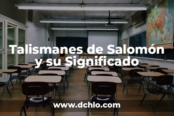 Tipos de Talismanes y su Significado: Guía Completa 5 Talismanes de Salomón y su Significado