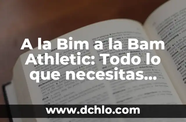 Significado de Vegano - Un Estilo de Vida Basado en Plantas 6 A la Bim a la Bam Athletic: Todo lo que necesitas saber sobre este estilo de entrenamiento