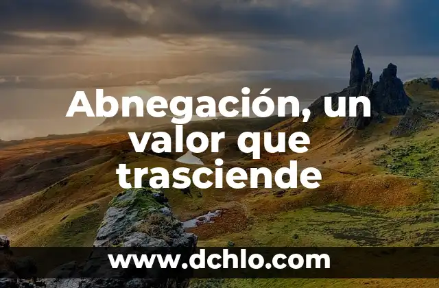 El Arte de Sorber: Un Acto que Trasciende el Tiempo 5 Abnegación, un valor que trasciende
