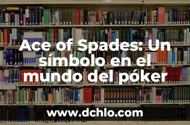 Arte Contemporáneo: Exploring the Meaning of Family 8 Ace of Spades: Un símbolo en el mundo del póker