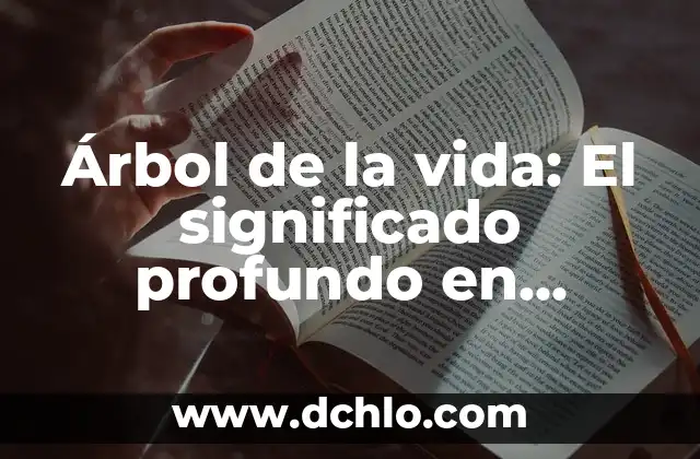 Tatuajes de Atrapasueños para Hombres: Un Diseño con Profundo Significado 5 Árbol de la vida: El significado profundo en Pandora