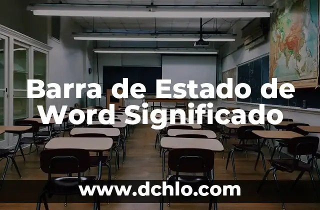 Audiencia 345 - Un Concepto Legal en el Estado de Veracruz 3 Barra de Estado de Word Significado