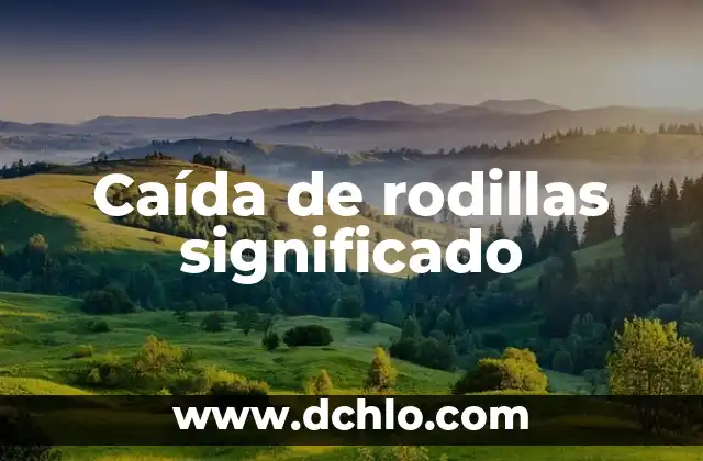 Caida de Pelo por Estrés en Mujeres: Cómo el Estrés Afecta tu Cabello 6 Caída de rodillas significado