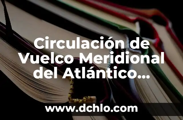 ¿Qué es el Paquete Office de Microsoft? 3 Circulación de Vuelco Meridional del Atlántico (AMOC): ¿Qué es y por qué es importante?