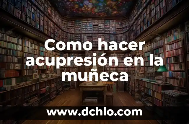 Como hacer macetas de concreto en casa 6 Como hacer acupresión en la muñeca