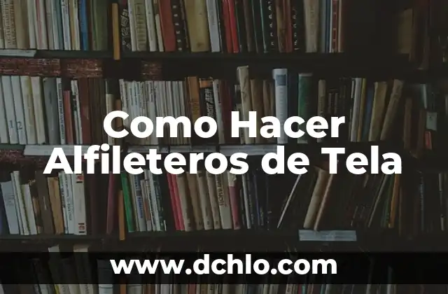 Cómo hacer un poema para niños 5 Como Hacer Alfileteros de Tela