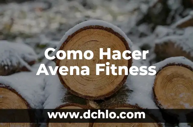 C贸mo hacer leche de avena en copos 3 Como Hacer Avena Fitness