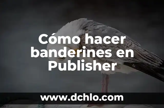Cómo hacer un tríptico en Publisher 2013 5 Cómo hacer banderines en Publisher