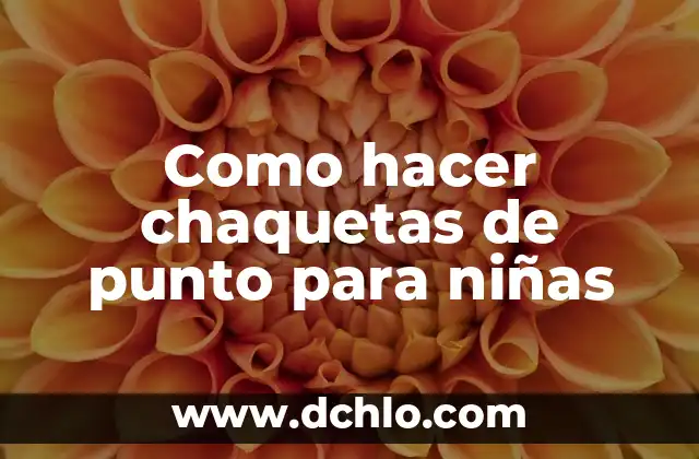 C贸mo hacer cosplay de Sailor Moon 8 Como hacer chaquetas de punto para ni帽as