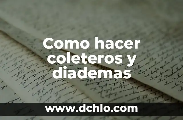 Cómo hacer diademas con lentejuelas 4 Como hacer coleteros y diademas