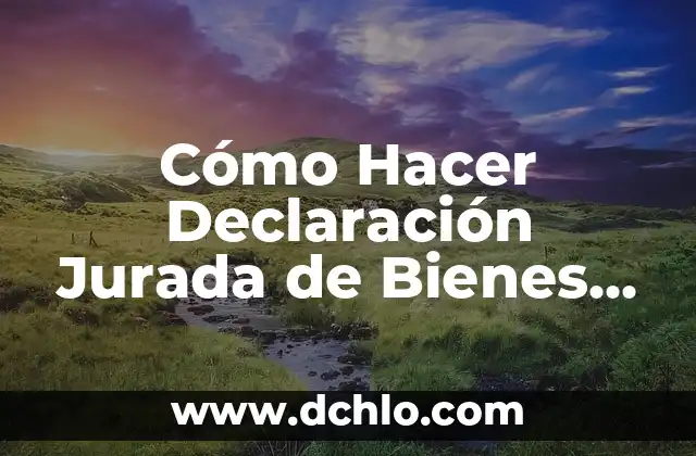 Secuestro de Bienes en México: Un Análisis Detallado 3 Cómo Hacer Declaración Jurada de Bienes si Perdí la Contraseña