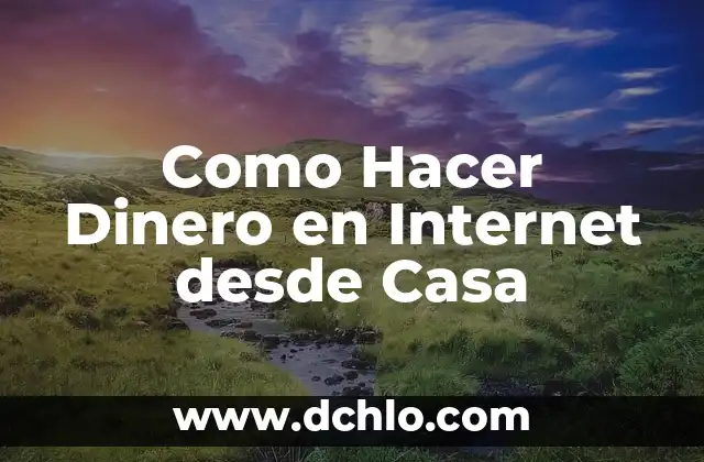 Cómo hacer origami de la casa de papel 5 Como Hacer Dinero en Internet desde Casa
