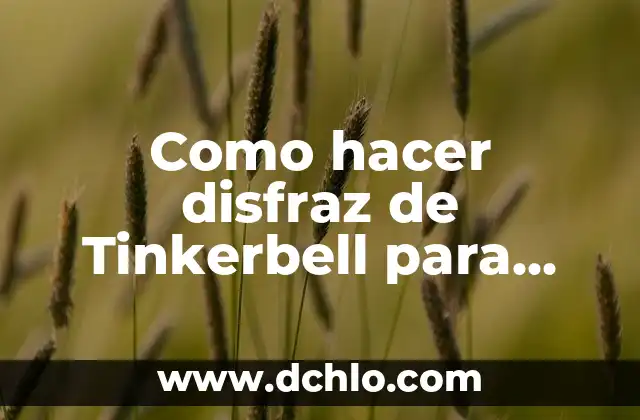 Cómo hacer botas para disfraz paso a paso 7 Como hacer disfraz de Tinkerbell para niña