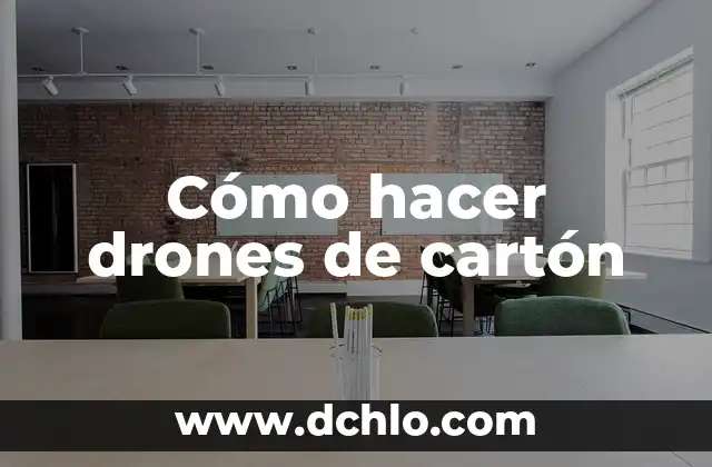 Cómo hacer zapatera con cartón 5 Cómo hacer drones de cartón