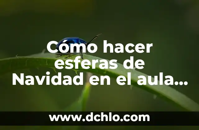Cómo hacer un juicio en el aula 4 Cómo hacer esferas de Navidad en el aula de clases