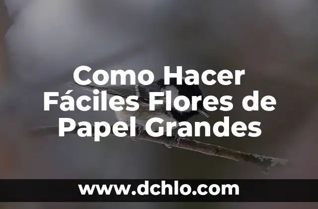 Cómo hacer ramos de novia con flores de cintas 5 Como Hacer Fáciles Flores de Papel Grandes