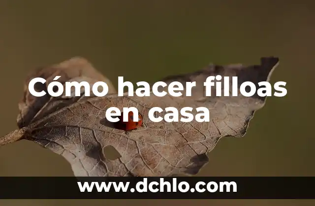 Cómo hacer un spa para pies en casa 4 Cómo hacer filloas en casa