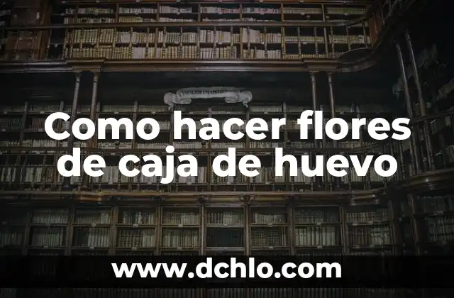 Cómo hacer ramos de novia con flores de cintas 7 Como hacer flores de caja de huevo