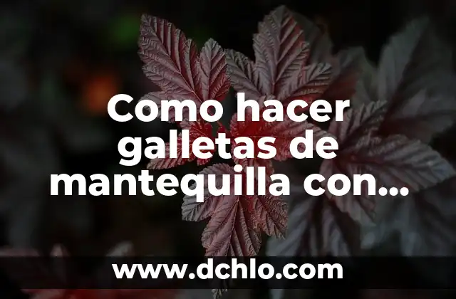 Como hacer galletas de mantequilla con fondant