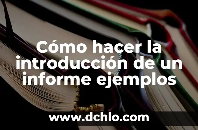 Introducción al significado del valor de verdad 6 Cómo hacer la introducción de un informe ejemplos