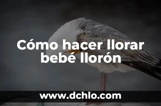 Como hacer para que mi bebé nazca rubio 3 Cómo hacer llorar bebé llorón