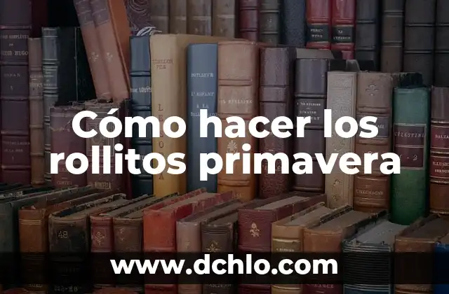 Como hacer chaquetas de punto para niñas 3 Cómo hacer los rollitos primavera
