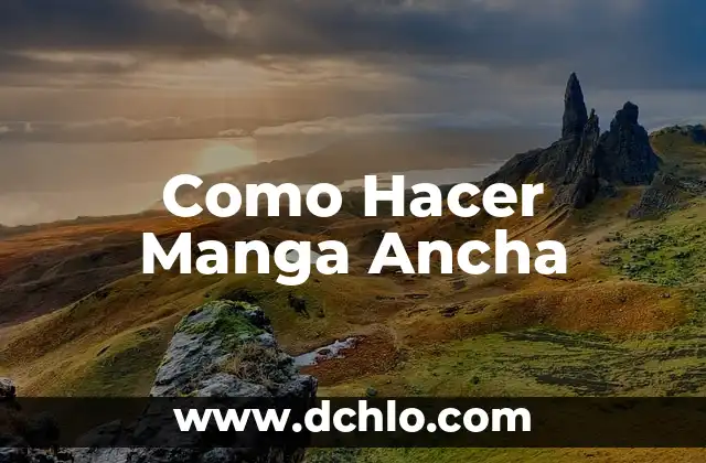 Internet de Banda Ancha: Conectando un Mundo Digital 3 Como Hacer Manga Ancha