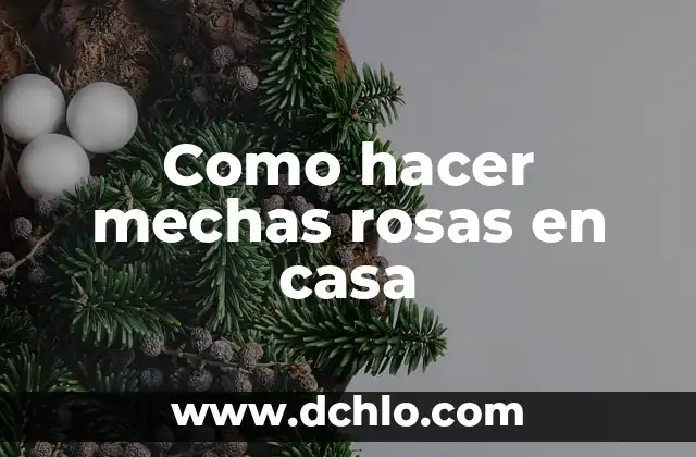Cómo hacer mechas cobrizas en cabello negro 6 Como hacer mechas rosas en casa