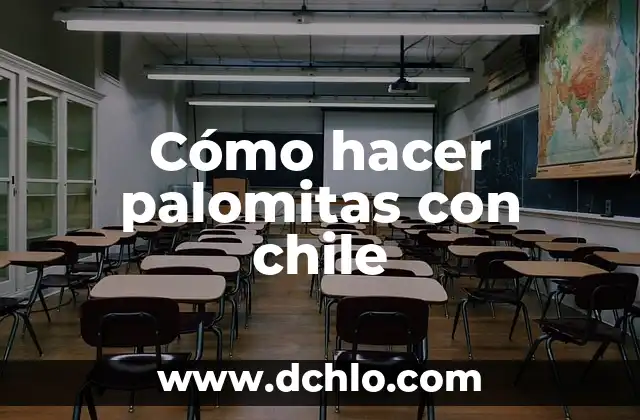 Cómo hacer palomitas con máquina 7 Cómo hacer palomitas con chile