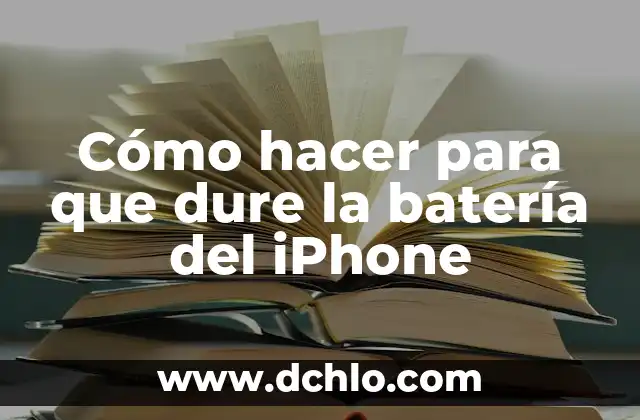 Cómo Hacer que te Dure la Tiza para Cabello 6 Cómo hacer para que dure la batería del iPhone