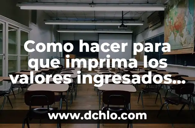Valores y significado de QS 4 Como hacer para que imprima los valores ingresados en C++