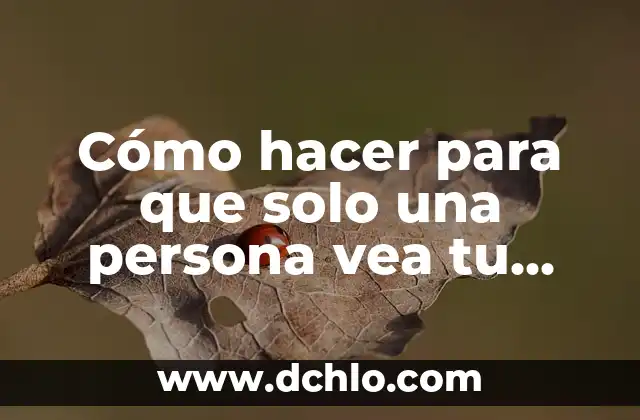 Cómo Hacer Admin a una Persona en Discord 5 Cómo hacer para que solo una persona vea tu historia