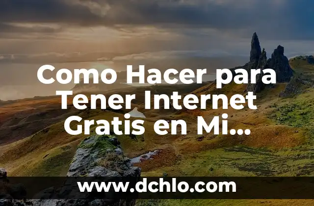 Cómo hacer dulce de maíz 7 Como Hacer para Tener Internet Gratis en Mi Celular