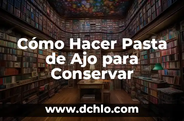 Cómo hacer tahini casero pasta de sésamo 8 Cómo Hacer Pasta de Ajo para Conservar