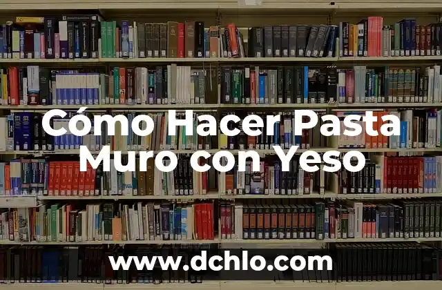 Cómo hacer tahini casero pasta de sésamo 6 Cómo Hacer Pasta Muro con Yeso