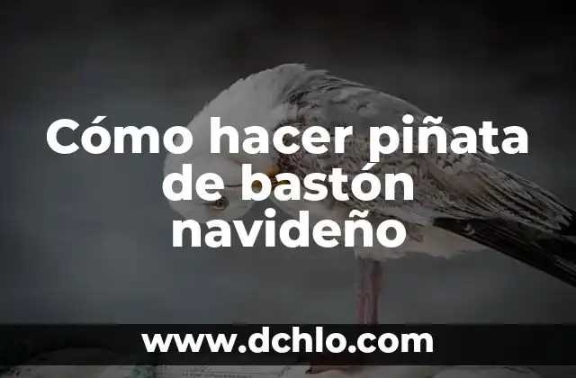 Cómo hacer un nacimiento navideño con cajas de cartón 5 Cómo hacer piñata de bastón navideño