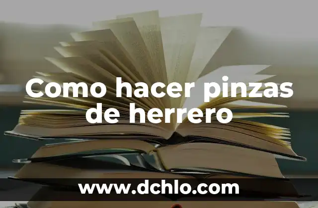 Cómo hacer sillas con pinzas de madera 5 Como hacer pinzas de herrero