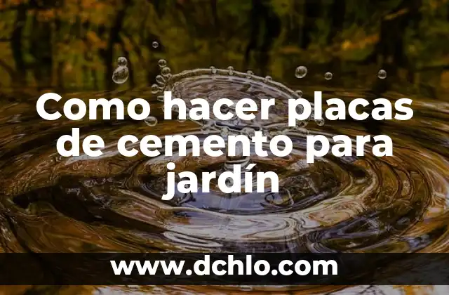 Como Hacer Fondos en el Gym 7 Como hacer placas de cemento para jardín