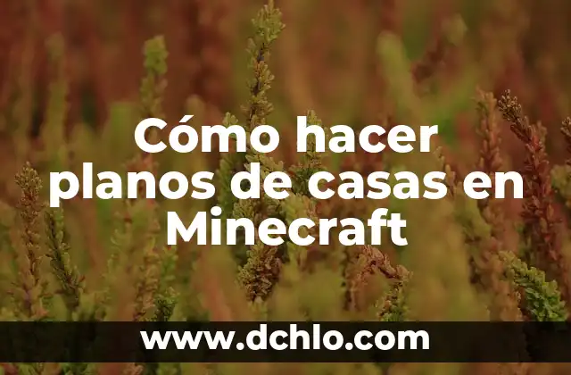 C贸mo hacer un criadero de lombrices rojas californianas planos 8 C贸mo hacer planos de casas en Minecraft