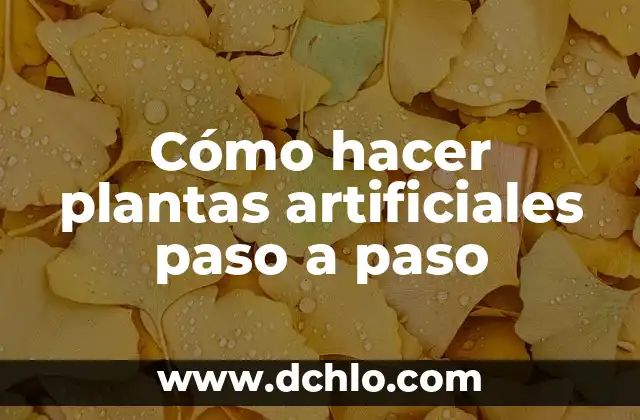 Como hacer efecto dibujo en Photoshop 6 Cómo hacer plantas artificiales paso a paso