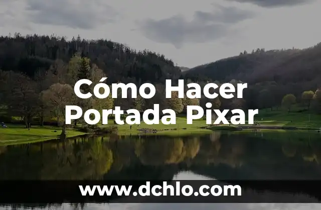 Como Hacer Letras Negras 7 Cómo Hacer Portada Pixar