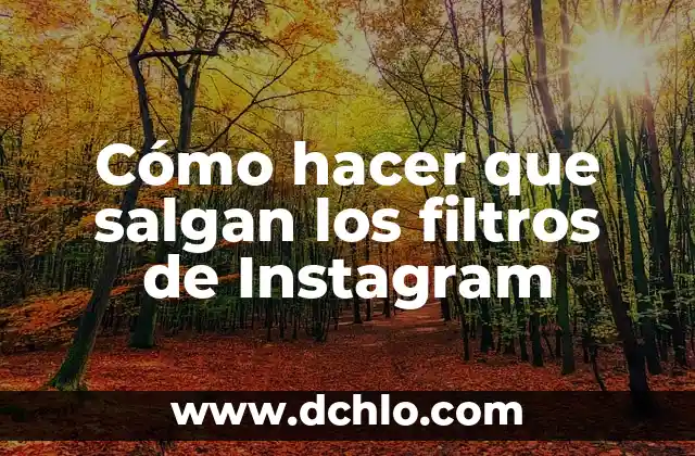 C贸mo hacer tacos guatemaltecos 6 C贸mo hacer que salgan los filtros de Instagram