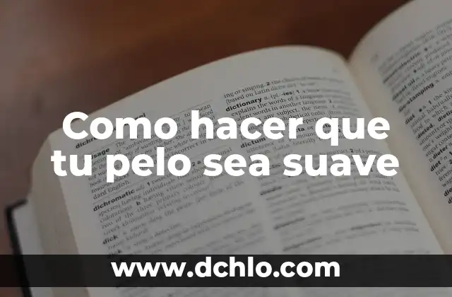 Cómo Hacer Mascarilla de Café para el Pelo 6 Como hacer que tu pelo sea suave